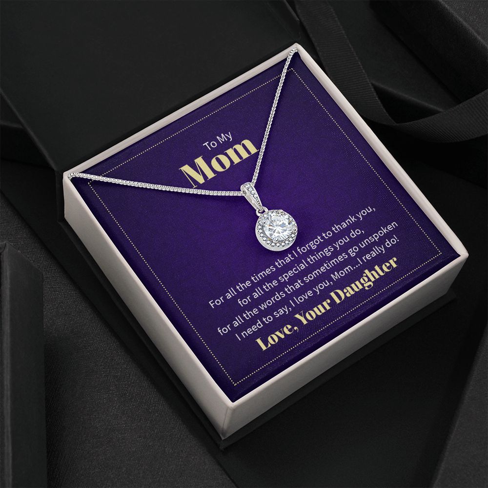 To my mom - for all the times that I forgot to thank you - Mother's day gifts for mom