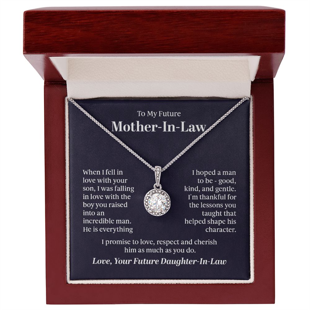 To my future mother in law - when I fell in love with your son - Mother's day gifts for mother-in-law