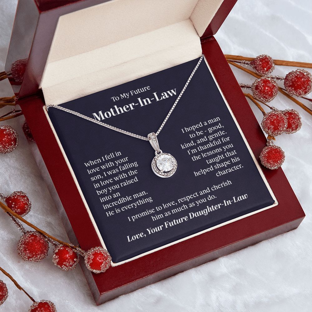 To my future mother in law - when I fell in love with your son - Mother's day gifts for mother-in-law