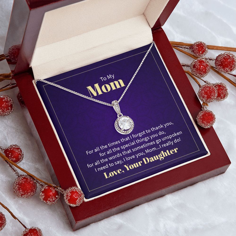 To my mom - for all the times that I forgot to thank you - Mother's day gifts for mom