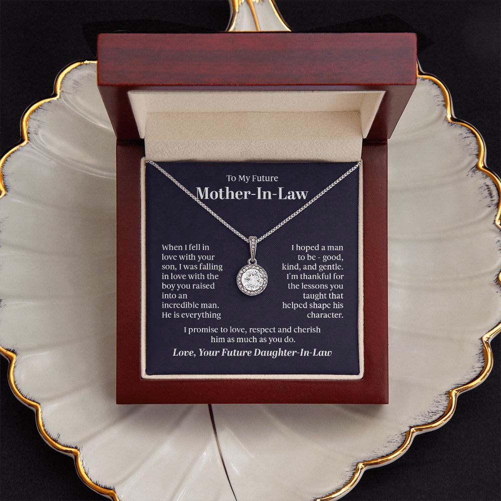 To my future mother in law - when I fell in love with your son - Mother's day gifts for mother-in-law