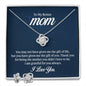 Best mother's day gifts - To my mom - you may not have given me the gift of life