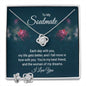 To my soulmate | Unforgettable Gift: Love Knot Jewelry Set & Personalized Message Card for Your Beloved One