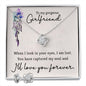 When I look in your eyes | Best Love Knot Necklace for Your Beloved One