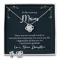 To My Amazing Mom - Forever Grateful | Best Love Knot Necklace for Your Beloved One