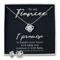 To my Fiancee | Best Love Knot Necklace for Your Beloved One