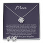 Gift For Mom From Daughter, Daughter Mother Necklace, Mother's Gift From Daughter, To My Mom, Mother's Day Gifts