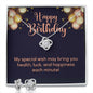 Happy Birthday | Best Love Knot Necklace for Your Beloved One