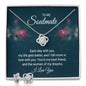 To my soulmate | Unforgettable Gift: Love Knot Jewelry Set & Personalized Message Card for Your Beloved One