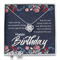 Happy Birthday Best Love Knot Necklace for Your Beloved One