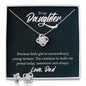 To my Daughter | Best Love Knot Necklace for Your Beloved One