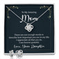 To My Amazing Mom - Forever Grateful | Best Love Knot Necklace for Your Beloved One