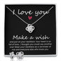 ILU - Make a Wish | Best Love Knot Necklace for Your Beloved One