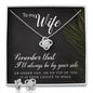 Remember That I'll Always Be By Your Side | Best Love Knot Necklace for Your Beloved One