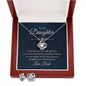 To my daughter - I Love You | Best Love Knot Necklace for Your Beloved One