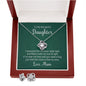 To my wonderful daughter - Best Love Knot Necklace for Your Beloved One
