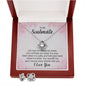 To my soulmate - Life may not Always be Sweet | Best Love Knot Necklace for Your Beloved One