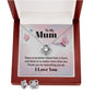 To My Mum - There is no better friend than a mum | Best Love Knot Necklace for Your Beloved One