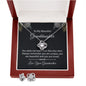 To my Beautiful Granddaughter - You Stole My Heart | Best Love Knot Necklace for Your Beloved One