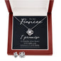 To my Fiancee | Best Love Knot Necklace for Your Beloved One