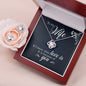 If I Know What Love is, Is Because of You | Best Love Knot Necklace for Your Beloved One