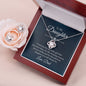 To my daughter - I Love You | Best Love Knot Necklace for Your Beloved One