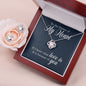 To the owner of my heart | Best Love Knot Necklace for Your Beloved One