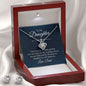 To my daughter - I Love You | Best Love Knot Necklace for Your Beloved One