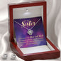 To My Sister -I Love You | Best Love Knot Necklace for Your Beloved One