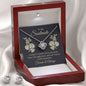 To my soulmate - I Swear I Couldn’t Love You More | Best Love Knot Necklace for Your Beloved One