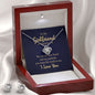 To my girlfriend | " You are my best friend " | Best Love Knot Jewelry Set and Message Card for Your Beloved One