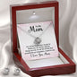 To My Mom - For all the times that I forgot to Thank You | Best Love Knot Necklace for Your Beloved One
