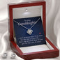 To my Granddaughter | Best Love Knot Necklace for Your Beloved One