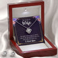 My gorgeous Wife | No Matter What, You Always Have Me | Best Love Knot Necklace for Your Beloved One