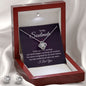 To my soulmate | Our spirits began touching one another | Best Love Knot Necklace for Your Beloved One