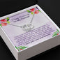 Your love and support have been a constant source | Perfect pair necklace for anniversary