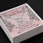 To my Teacher Wife The Perfect Pair Necklace