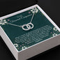 To My Treasured Companion | When I think of all the amazing memories we've made together | Perfect pair necklace gifts for her