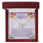Your love and support have been a constant source | Perfect pair necklace for anniversary