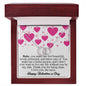 To my Babe The Perfect Pair Necklace