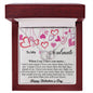 To my Soulmate The Perfect Pair Necklace
