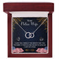 To my Police Wife The Perfect Pair Necklace