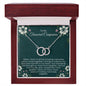To My Treasured Companion | When I think of all the amazing memories we've made together | Perfect pair necklace gifts for her