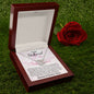 To my Girlfriend Valentine's Day The Perfect Pair Necklace