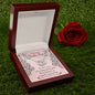 To my Teacher Wife The Perfect Pair Necklace