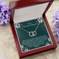 To My Treasured Companion | When I think of all the amazing memories we've made together | Perfect pair necklace gifts for her
