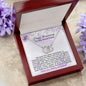 The past five years have been a beautiful journey filled with love | Perfect pair necklace gift for 5th anniversary