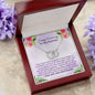Your love and support have been a constant source | Perfect pair necklace for anniversary