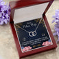To my Police Wife The Perfect Pair Necklace