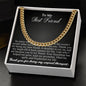 To my best friend | Cuban link chain